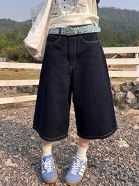 Wide-Leg Jorts Unisex