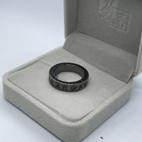 Cross heart rings