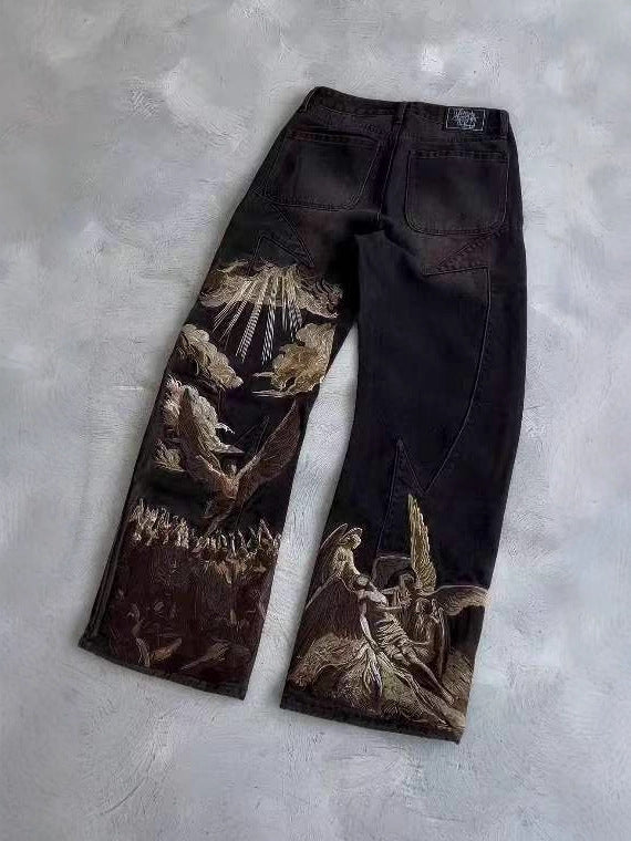 Versace unisex jeans Heaven Themed