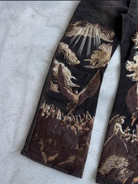 Versace unisex jeans Heaven Themed