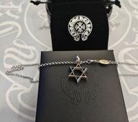 Silver Chome Heart Chains