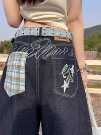 Wide-Leg Jorts Unisex