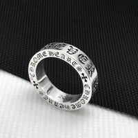 Cross heart rings