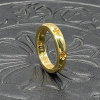 Cross heart rings