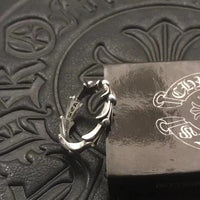 Cross heart rings