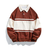 Mens Relaxed Sweater One stripped