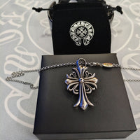 Silver Chome Heart Chains