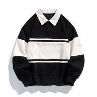Mens Relaxed Sweater One stripped