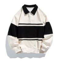 Mens Relaxed Sweater One stripped