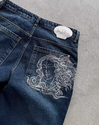 Graphic Denim Jeans